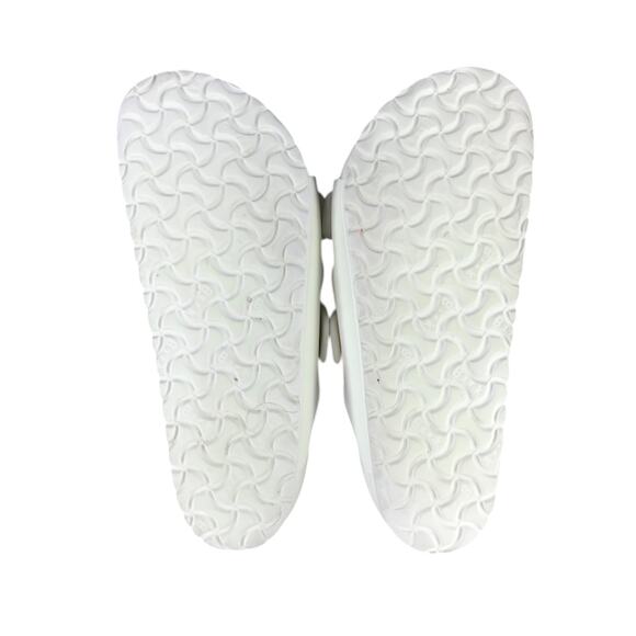 BIRKENSTOCK Arizona EVA SlipOn Sandal W10/M8 White Light Pool  Made in Germany